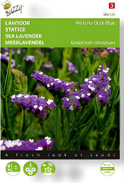 Buzzy - Zaden limonium lamsoor fortune dark blue 0.2 gram