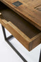 Riviera Maison Bijzettafel Met Lade - Shelter Island End Table With drawer - Zwart
