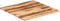 vidaXL - Tafelblad - 25-27 - mm - 80x80 - cm - massief - acaciahout