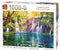 King Puzzel 1000 Stukjes - Plitvice Watervallen - Legpuzzel 68 x 49 cm