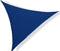 Awning 3 x 3 x 3 m Blue Triangular