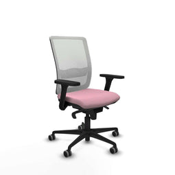 Piqueras y Crespo 3D036G0 - Bureaustoel - Verstelbare hoogte met armleuning - Roze