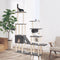 vidaXL - Kattenmeubel - met - sisal - krabpalen - 279 - cm - donkergrijs