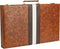 Buffalo BK1215M - Backgammon set - Kunstleren koffer met dobbelstenen - Bruin
