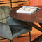 Ronde eettafel zwart- eettafel rond - Zwarte ronde eettafel 150 cm