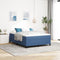 vidaXL - Bedframe - Blauw - 140x200 - cm - Corduroy - Stof