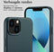 Accezz iPhone 13 - MagSafe Leather Backcover - Krasbestendig - Donkergroen