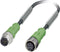 Phoenix Contact 1681596 Sensor/actuator connector, geassembleerd M12 Aantal polen: 5 Stekker, recht, Bus, recht 0.60 m 1 stuk(s)