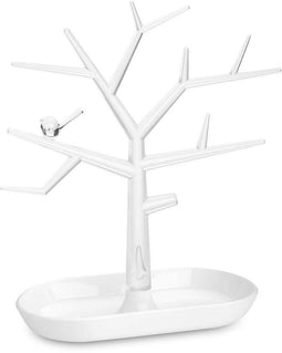 Koziol Sieradenstandaard Dames 27,3 X 30,6 Cm Wit/transparant