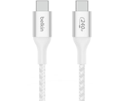 Belkin CAB015bt1MWH - USB-C kabel - 240W Power Delivery - Wit
