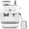 Smeg EGF03WHEU - Espressomachine met bonenmaler - 19 bar druk - Wit