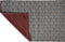 Laura Ashley Kitchen Linen Collectables Tafelloper - Oxblood Rood - Dubbelzijdig Daniela - 40x150cm