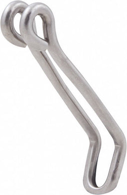 Lamphaak kroonbout rvs lang