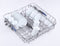 Etna VW742N - Inbouw Vaatwasser - 14 couverts - 6 programma's - 42 dB