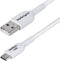 Startech.com 2m USB-A naar USB-C Laadkabel - 3A Fast Charge - Wit