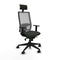 Bureaustoel met hoofdsteun Piqueras y Crespo 1D066N1 Zwart