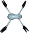 LUXWALLET EvoFly² Dodge - Drone - 45Km/h - 4K GPS - Obstakel Ontwijken - Gimbal 3-as Camera - Grijs