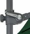 vidaXL - Parasol - met - draagbare - voet - groen