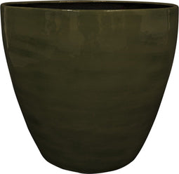 Ter Steege Bloempot Metaal Groen-Mos Groen D 39 cm H 34 cm