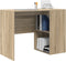 vidaXL - Bureau - Sonoma - Eiken - 102x50x75 - cm - Geengineerd - Hout