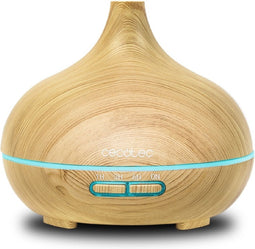 Cecotec Aroma Diffuser Voor Aromatherapie - luchtbevochtiger - Vernevelaar - 300ML - Zwart - Hout