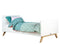 BED 90X200 LYNN WIT/NATUREL