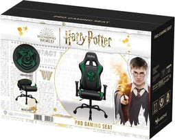 Subsonic - SA5609-H2 - Gamestoel Harry Potter Slytherin - Verstelbare Hoogte en Rugleuning - Zwart/Groen