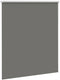 vidaXL - Rolgordijn - verduisterend - 140x130 - cm - stofbreedte - 136,6 - cm - grijs