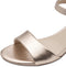 Tamaris ESSENTIALS - Dames Sandalen - Blokhak 4,5 cm - CHAMPAGNE