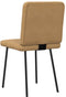 vidaXL - Eetkamerstoelen - 2 - st - fluweel - bruin