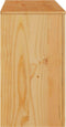 vidaXL - Dressoir - “DRAMMEN” - 114x43x75,5 - cm - Massief - Grenenhout