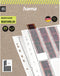 Hama Negatief-hoesjes, perkament, 10 stroken van 4 negatieven, 24x36 mm, 25 st.