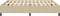 vidaXL - Bedframe - Lichtgroen - Grijs - 200x200 - cm - Corduroy - Stof