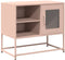vidaXL - Tv-meubel - 68x39x60,5 - cm - staal - roze