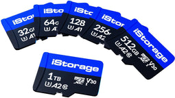 iStorage IS-MSD-1-128 - microSD kaart - 128GB - (1 stuk)