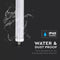 SET - LED buislamp compleet, waterdicht, 150cm, 48W, wit licht, 6500K, 5760lm, IP65, (verpakking van