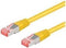 UTP Category 6 Rigid Network Cable Digitus DK-1644-A-005/Y 50 cm Yellow
