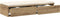 vidaXL - Ligbed - Artisan - Eiken - 100x36.5x16.5 - cm - Geengineerd - Hout