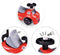 Smoby - 2 in 1 kinderdrager - Auto Red - Doos onder het zadel + claxon - Vanaf 10 maanden - Made in France