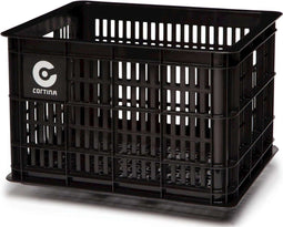 Cortina Dubai - Fietskrat MIK - Gerecycled plastic 29,5L zwart 45x35x25cm