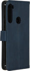 iMoshion Hoesje Geschikt voor Motorola One Fusion Plus Hoesje Met Pasjeshouder - iMoshion Luxe Bookcase - Donkerblauw