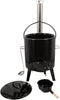 Outdoor stoofkachel set - Esschert Design - Vuurhaard - Staal - Zwart