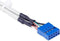 Startech.com USBPLATE4 - 4 Port USB A Female Slot Plate Adapter - 4x USB 2.0 A