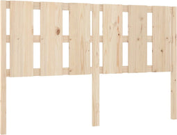 vidaXL - Hoofdbord - 155,5x4x100 - cm - massief - grenenhout