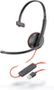 Plantronics Blackwire 3210 - UC-headset - Ruisonderdrukking en hifi-stereo - Zwart