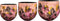 TS Collection - Bloempot Polly pink - 24x21 - Metaal & Epoxy - Exclusieve woonitems voor binnen - Handgemaakt - Unieke print - Designed by Lammie