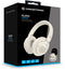 Conceptronic ALVAH02C - Over-Ear Koptelefoon - Draadloos Bluetooth - Actieve Noise-Cancelling - Crème