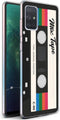 iMoshion Hoesje Geschikt voor Samsung Galaxy A71 Hoesje Siliconen - iMoshion Design hoesje - Zwart / Transparant / Cassette Tape