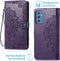iMoshion Hoesje Geschikt voor Samsung Galaxy M52 Hoesje Met Pasjeshouder - iMoshion Mandala Bookcase - Paars