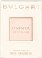 Bvlgari Omnia Crystalline Eau De Toilette 100 ml